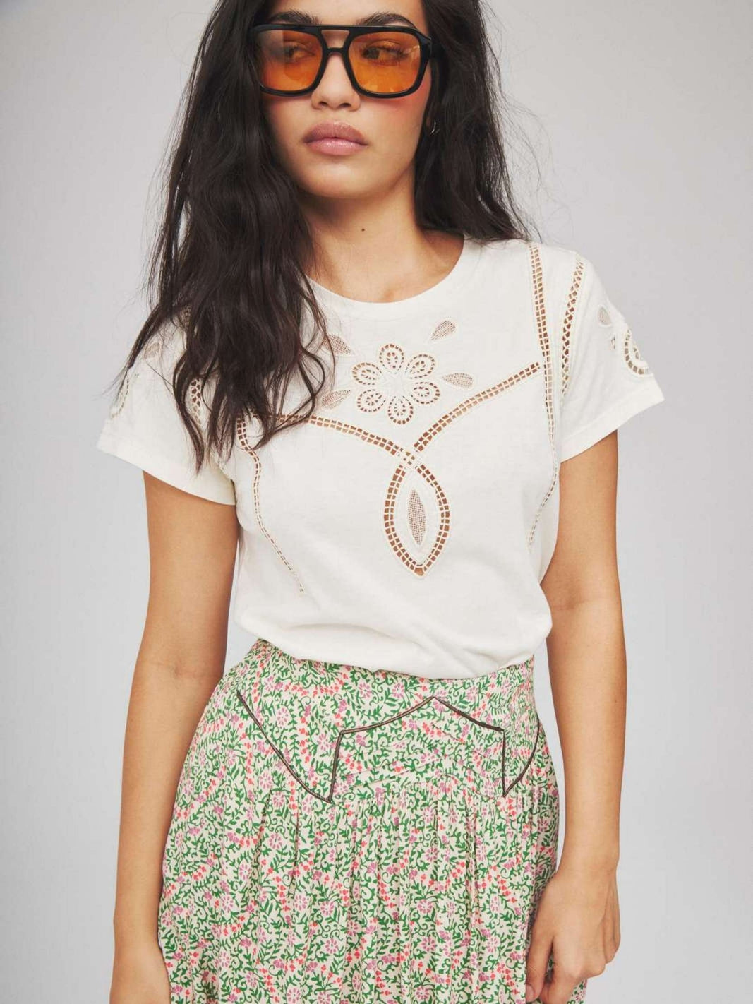 Louizon - Romy Blouse in Ecru