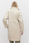 Velvet - Cara - Lux Sherpa Coat in Ecru