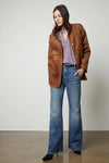 Velvet - Laila - Novelty Sherpa Jacket in Multicolour