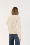 Lyla & Luxe - Nika Crewneck Pullover in Natural