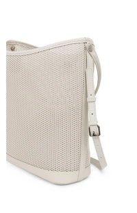 YAYA - Mesh Shoulder Bag in Warm Dust Sand