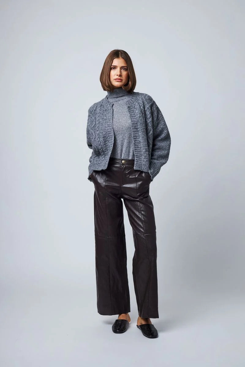 LINE Knitwear - Amabella - Rocky Slate