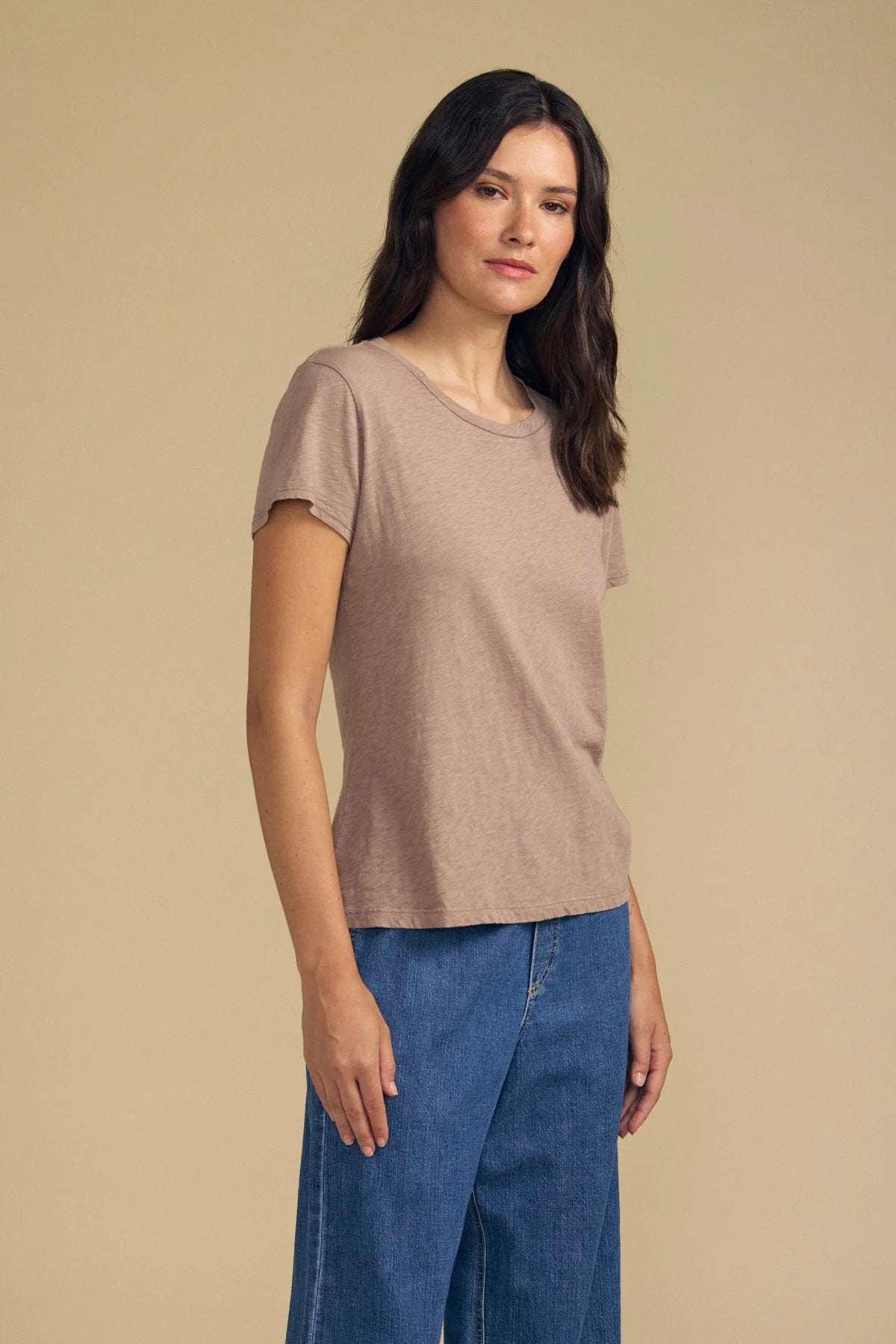 Velvet - Odelia Cotton Slub Tee