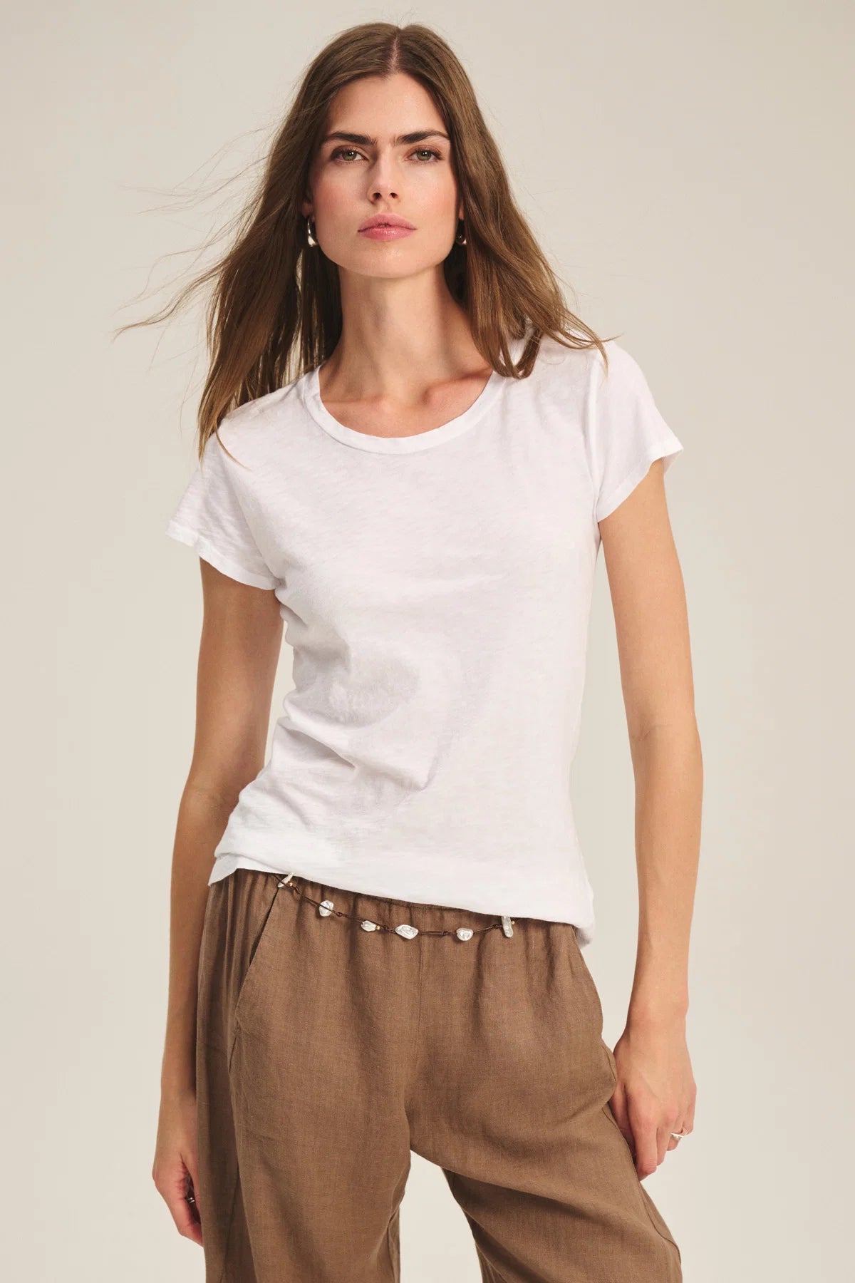Velvet - Odelia Cotton Slub Tee