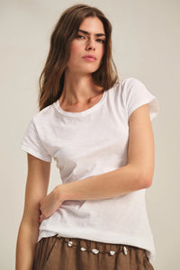 Velvet - Odelia Cotton Slub Tee