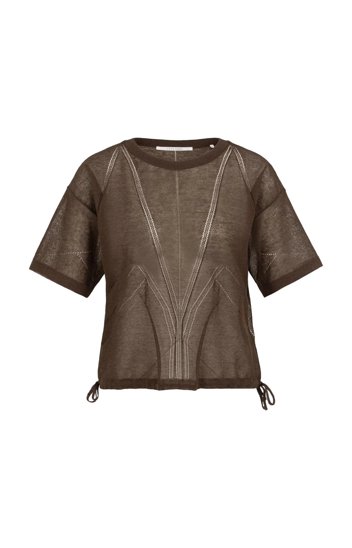 YAYA - Open-Knit Top