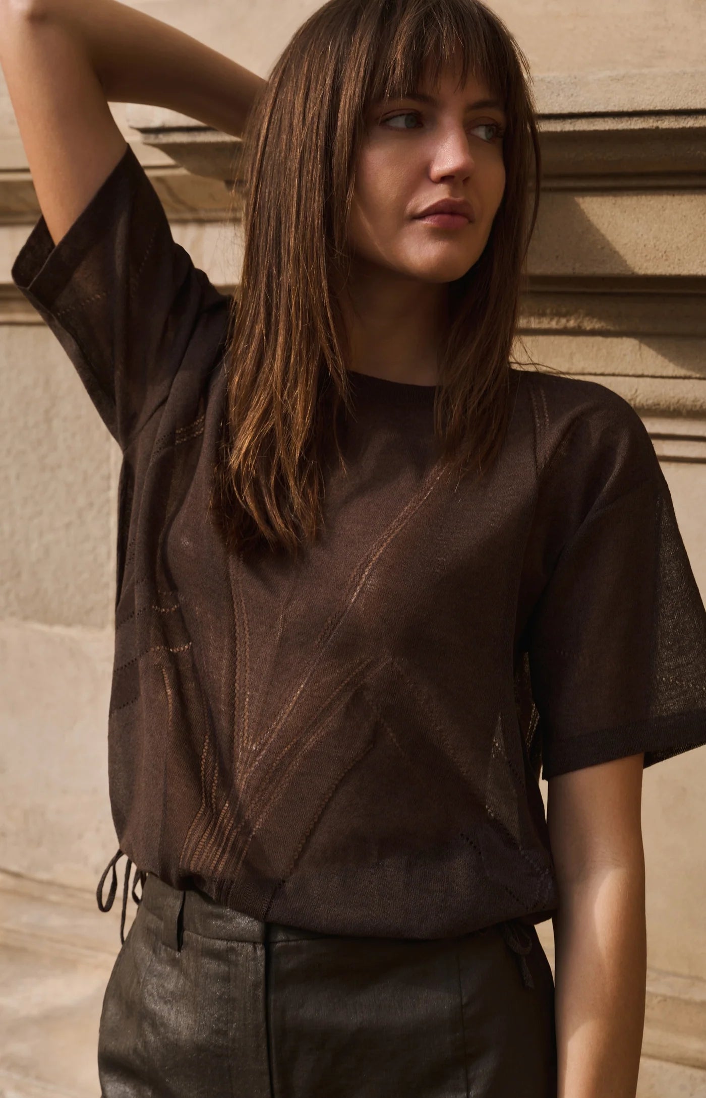 YAYA - Open-Knit Top