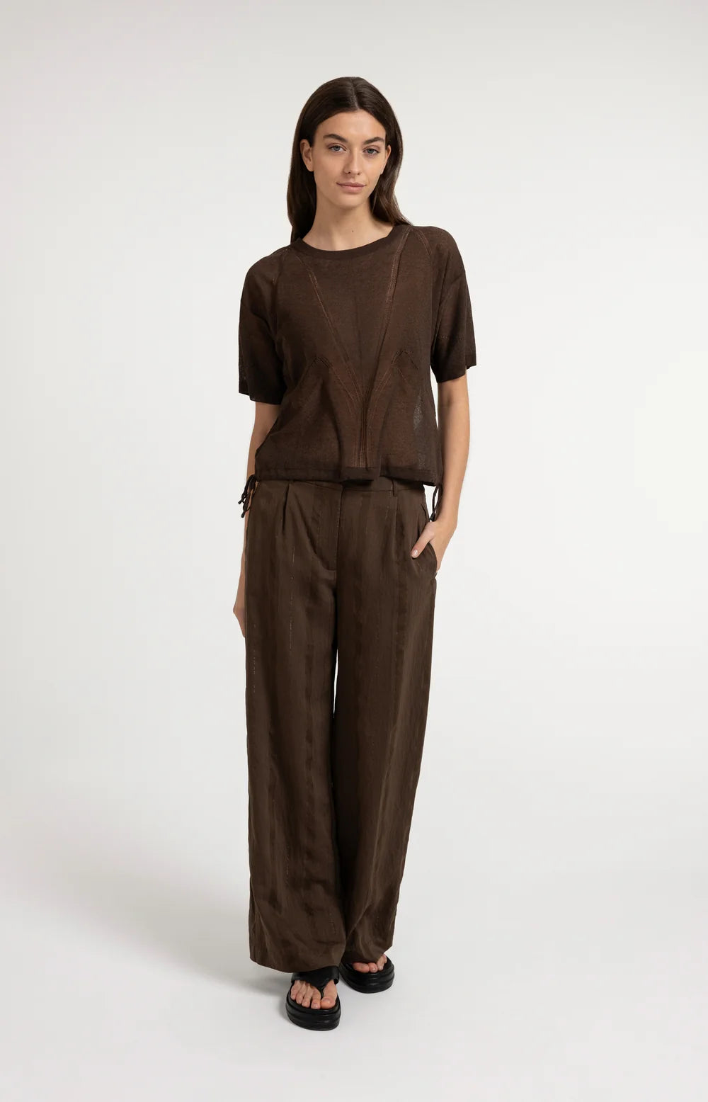 YAYA - Open-Knit Top