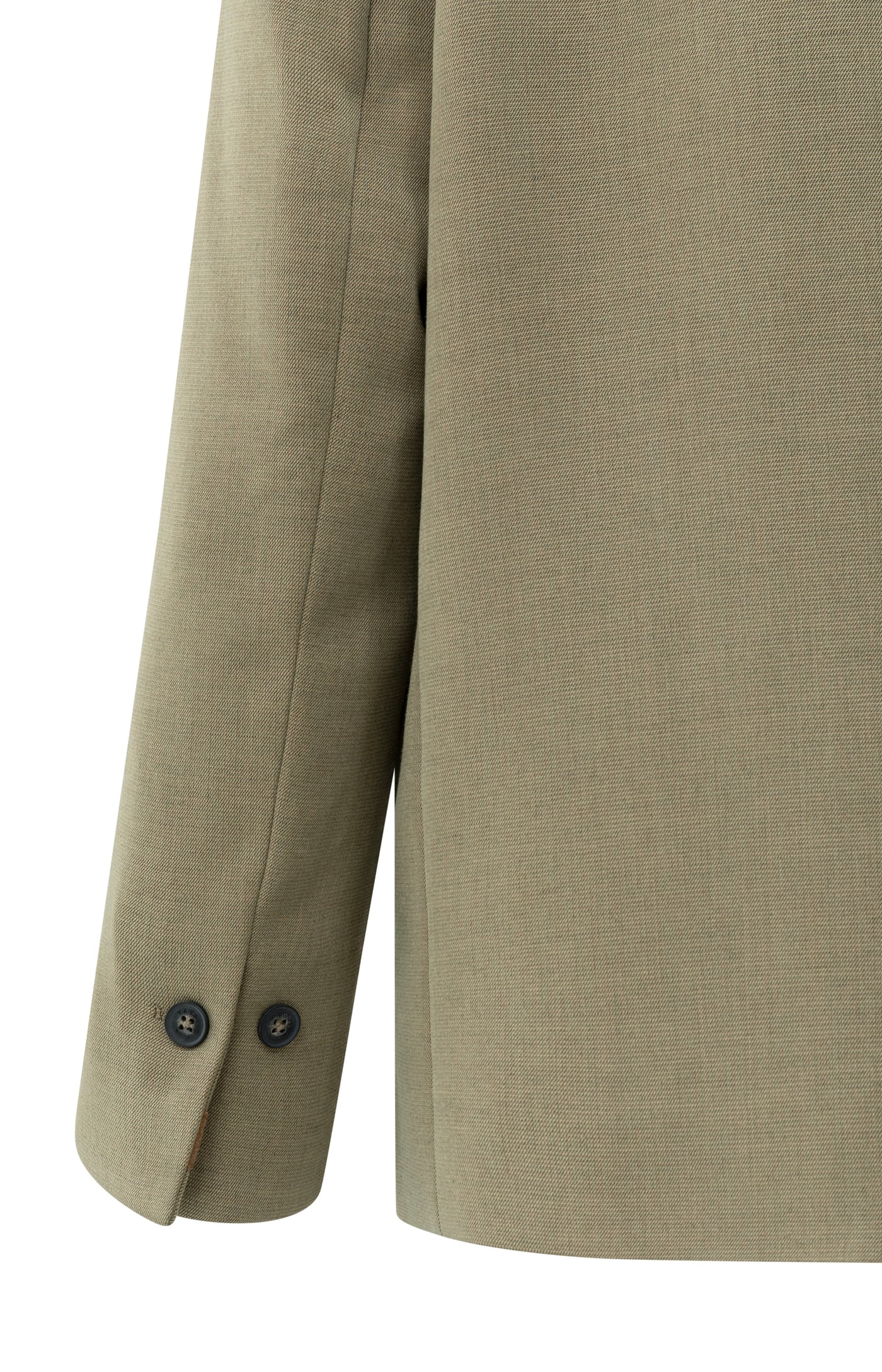 YAYA - Oversized Blazer with Sleeve Tape Detail in Capers Melange