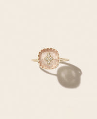 Pascale Monvoisin - Strawberry Quartz Pierrot Ring
