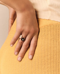 Pascale Monvoisin - PIERROT WHITE Ring