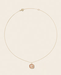 Pascale Monvoisin - Pierrot Strawberry Quartz Necklace