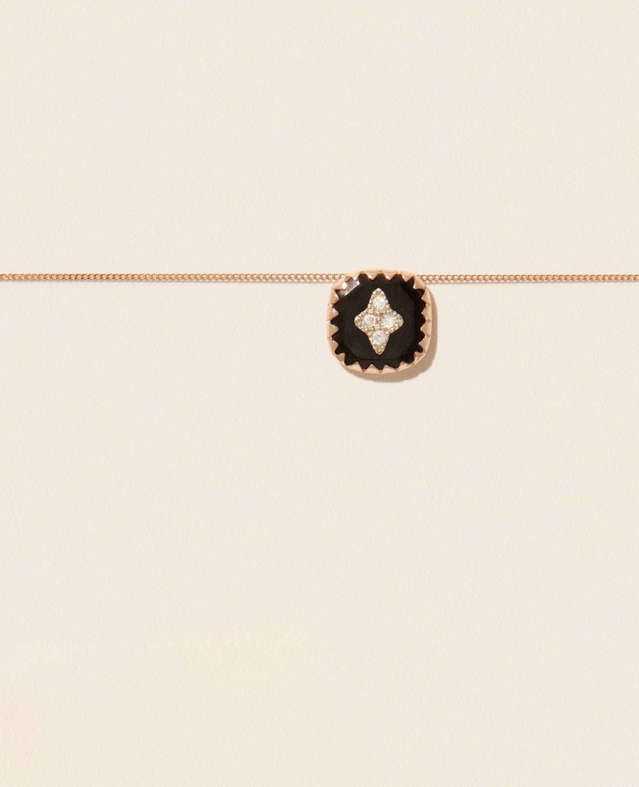 Pascale Monvoisin - PIERROT N°2 BLACK Necklace