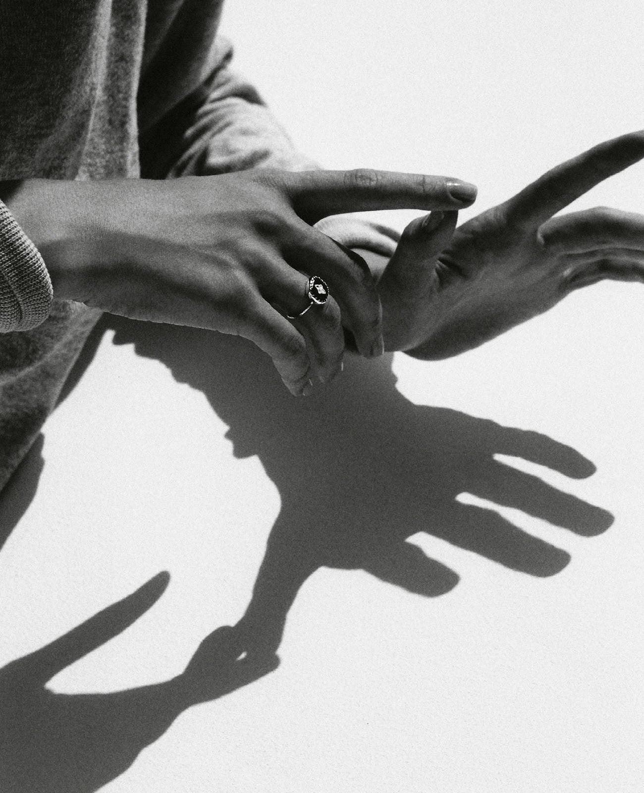 Pascale Monvoisin - PIERROT BLACK Ring