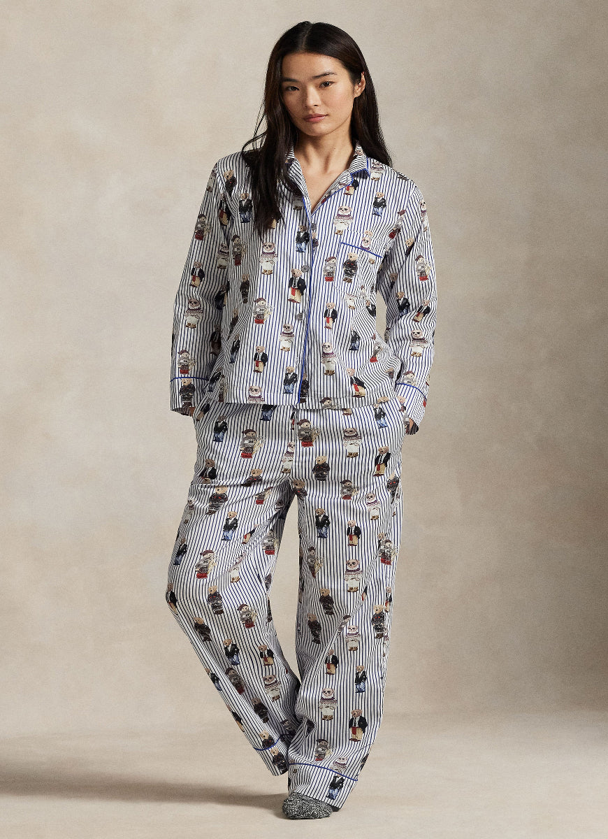 Polo By Ralph Lauren - Madison PJ Set in Allover Bear