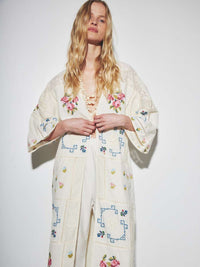 Louizon - Vraim Kimono in Ecru