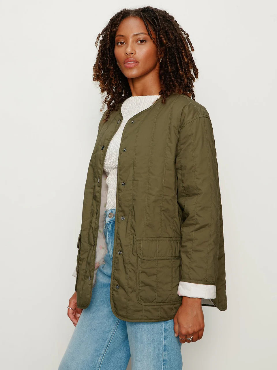 Sanctuary - Reversible Crafted Jacket in Kalamata