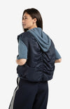 YAYA - Nylon Reversible Bodywarmer - Inkwell Blue