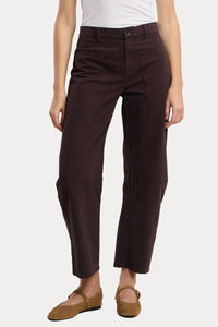 Velvet - Brylie - Sanded Twill Pant in Mole