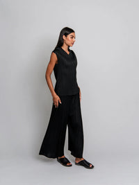 Alquema - Simply Pleat Swing Pant