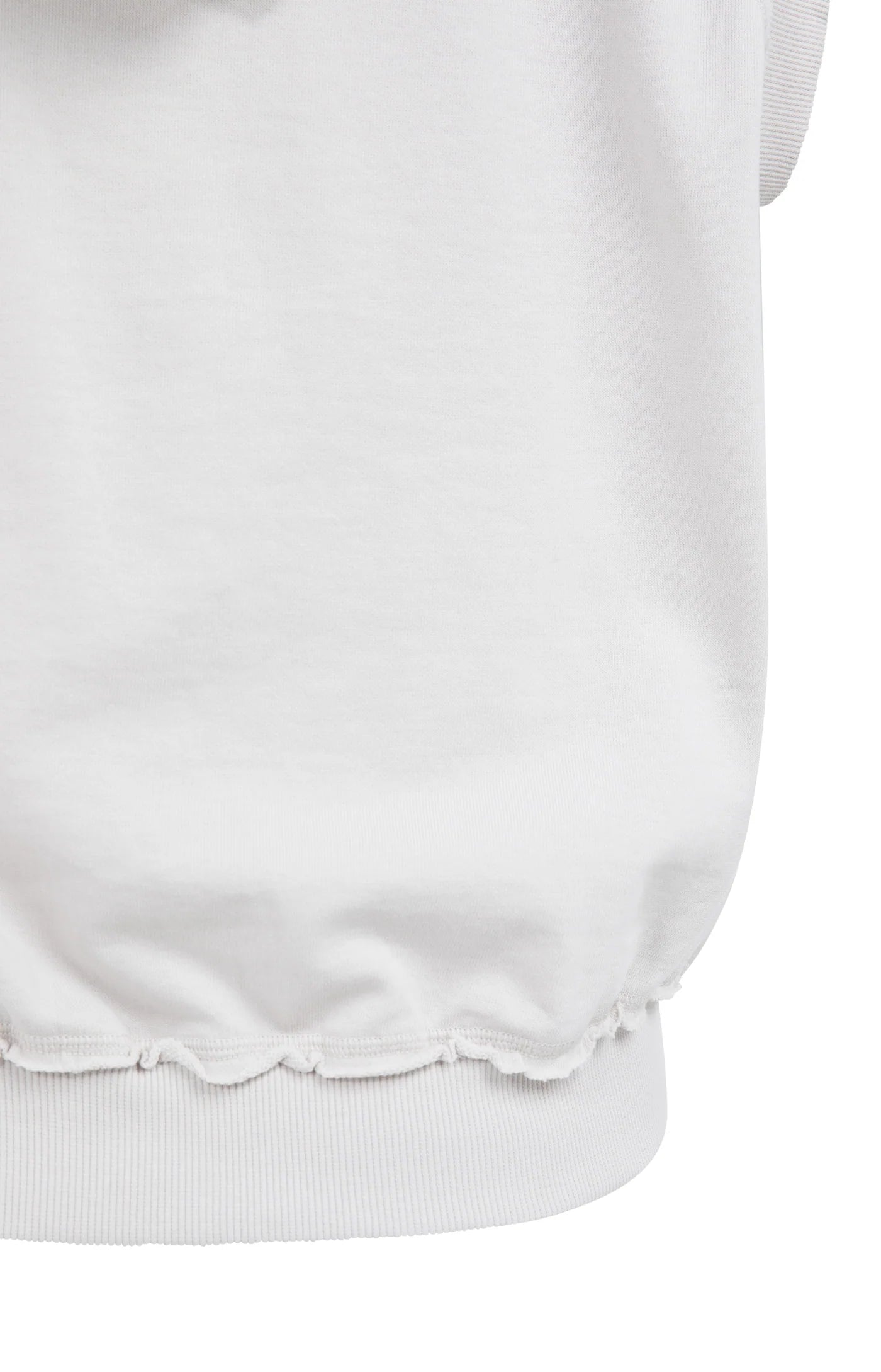 YAYA - Sleeveless Hoodie with Cords in Temple Grey