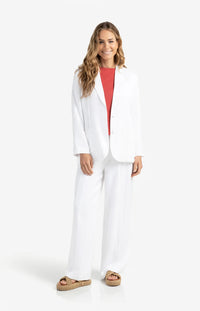 YAYA - Sleeveless top with Cut-Out details in Scarlet Sage Red