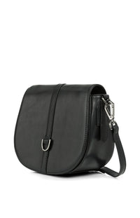 YAYA - Suzie Small Shoulder Bag in Oyster Black