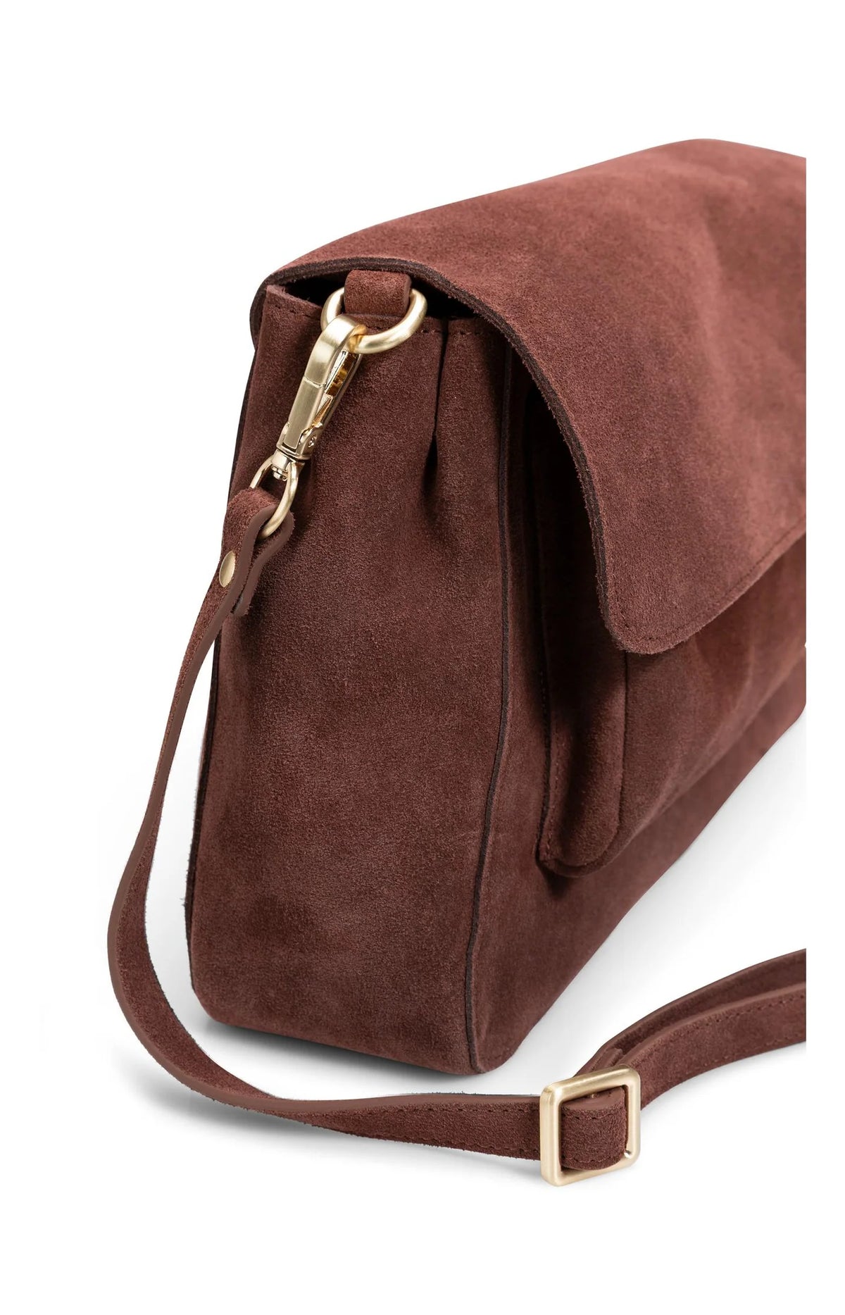 YAYA - Soft Suede Clutch and Shoulder Bag