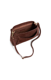 YAYA - Soft Suede Clutch and Shoulder Bag