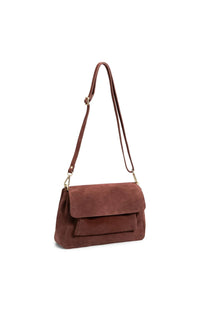YAYA - Soft Suede Clutch and Shoulder Bag
