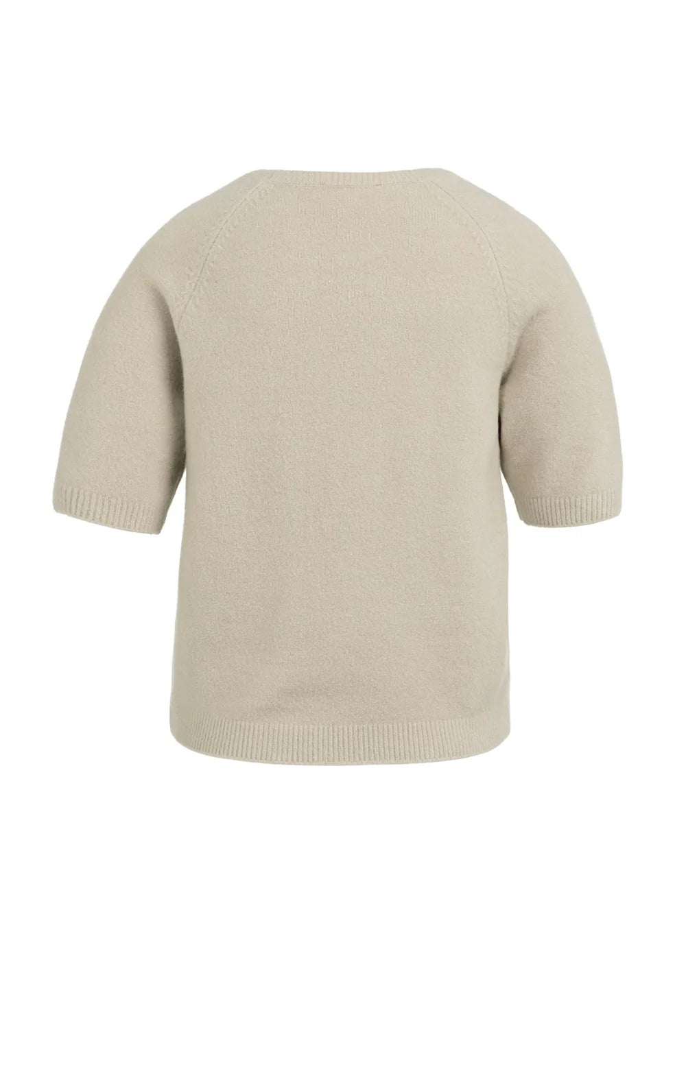 YAYA - Raglan Short Sleeve Sweater in Mist Green Melange