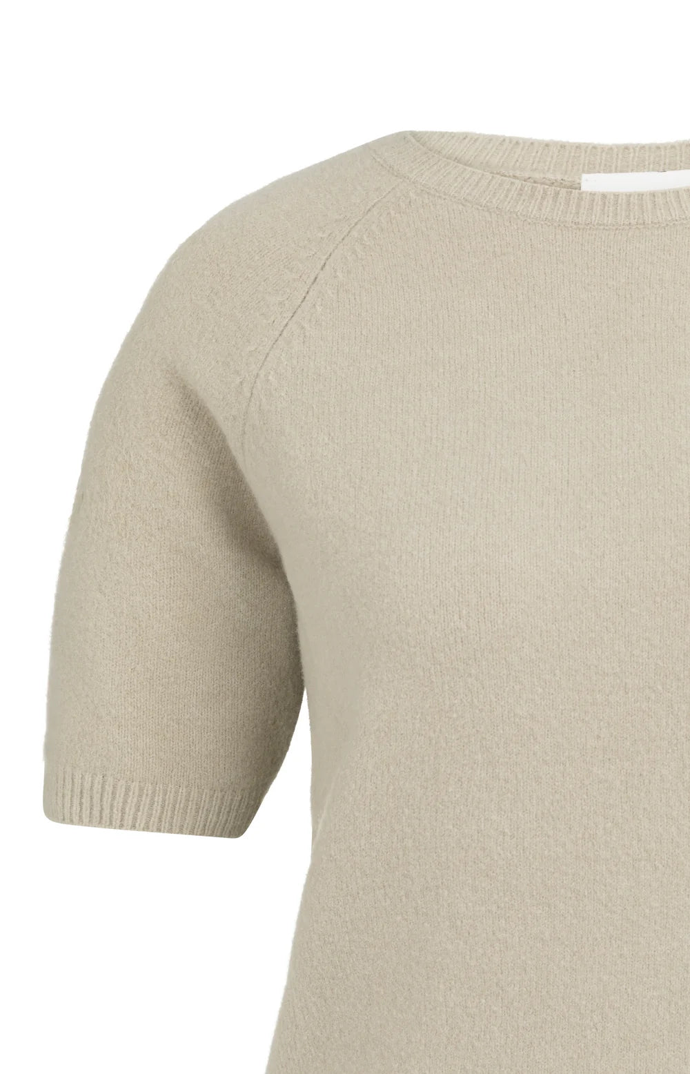 YAYA - Raglan Short Sleeve Sweater in Mist Green Melange