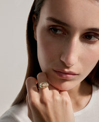 Pascale Monvoisin - SOUAD Green Amethyst Ring