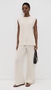 Splendid - Cella Jane Collection - Tunic Sweater Vest in Pearl