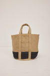 Velvet - Dallas - Cleo Wade Small Basket in Charcoal/Natural