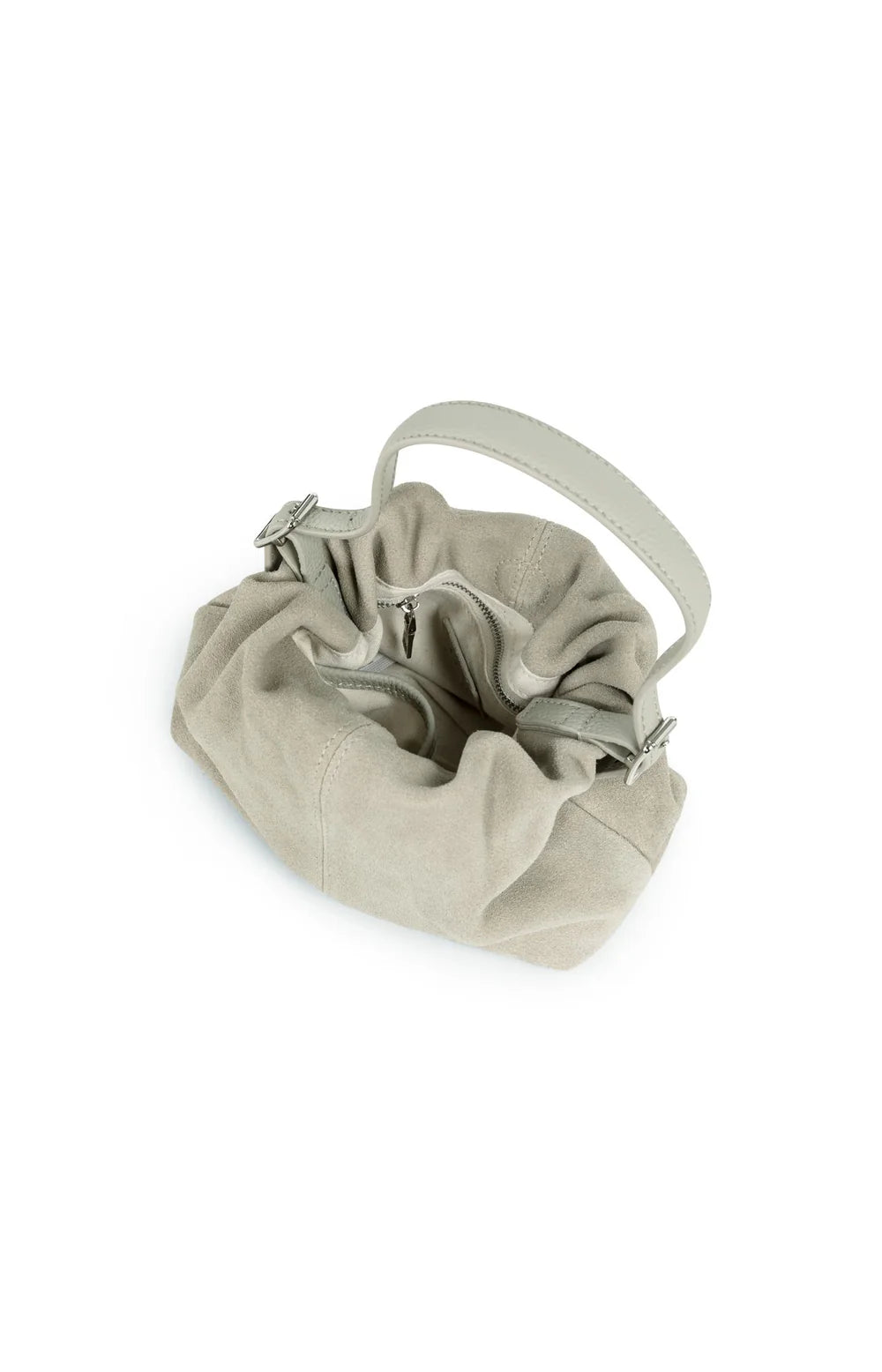 YAYA - Suede Mini Bag in Crockery Brown