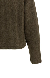 YAYA - Rib Batwing Sweater with Cord