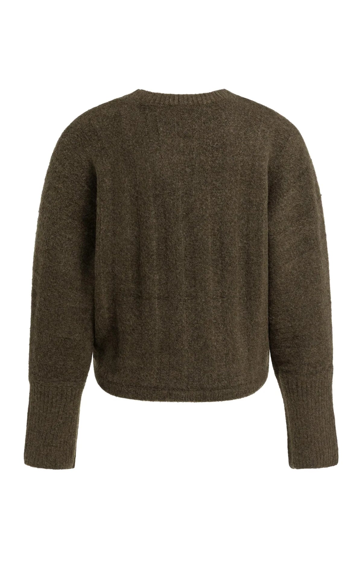 YAYA - Rib Batwing Sweater with Cord