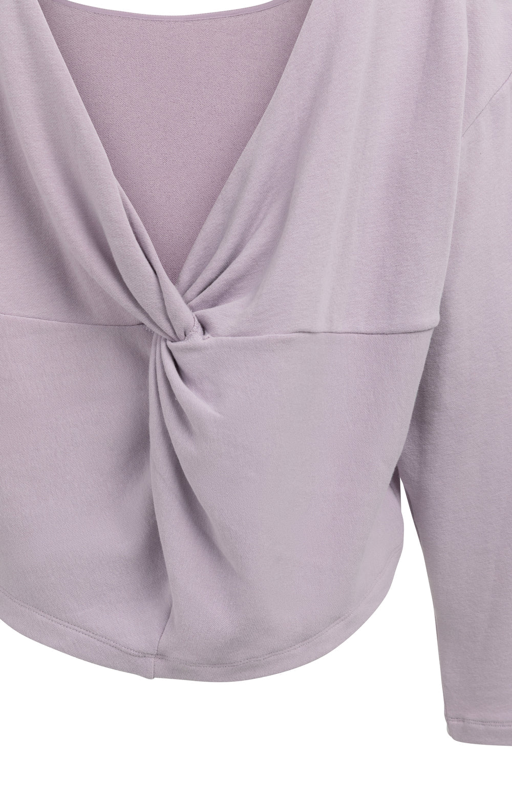 YAYA - Sweatshirt with Twisted Back Detail