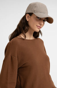 YAYA - Sweatshirt with Twisted Back Detail