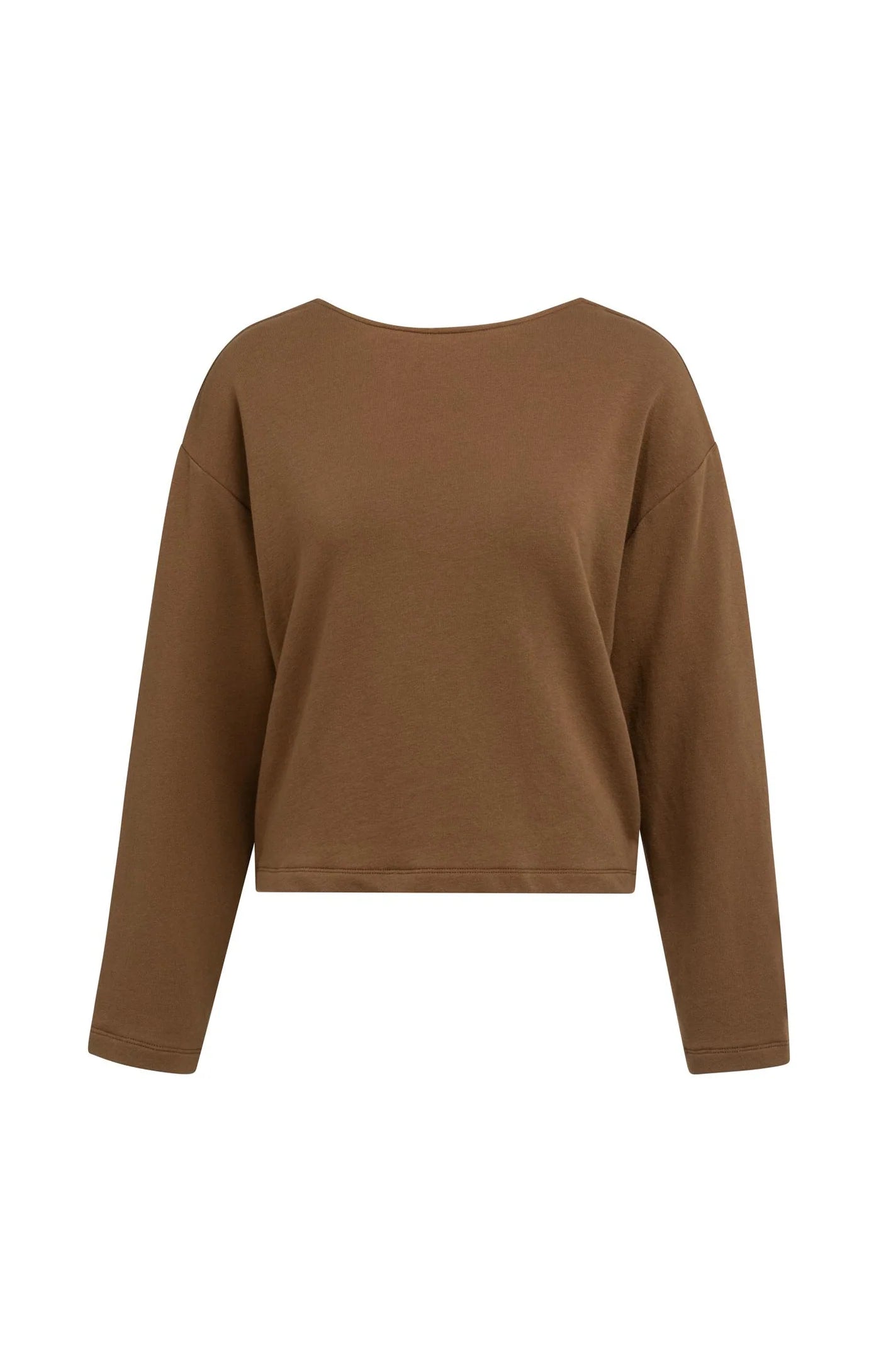 YAYA - Sweatshirt with Twisted Back Detail