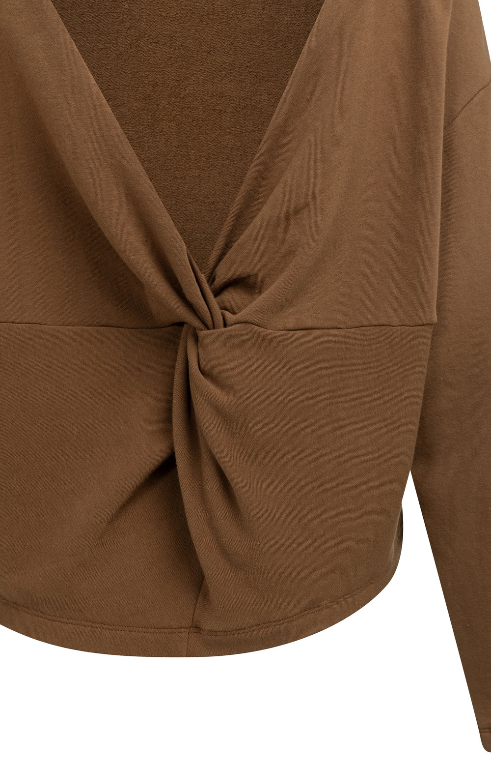 YAYA - Sweatshirt with Twisted Back Detail