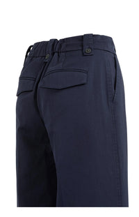 YAYA - Woven Wide Leg Trousers in Navy Blazer Blue