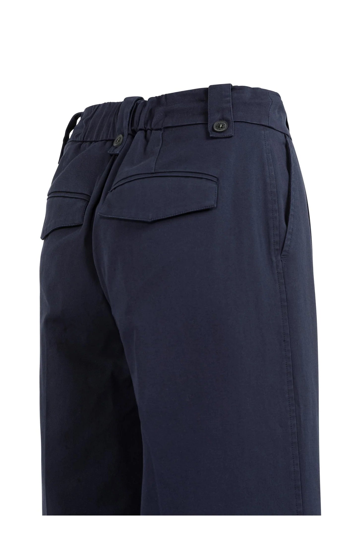 YAYA - Woven Wide Leg Trousers in Navy Blazer Blue