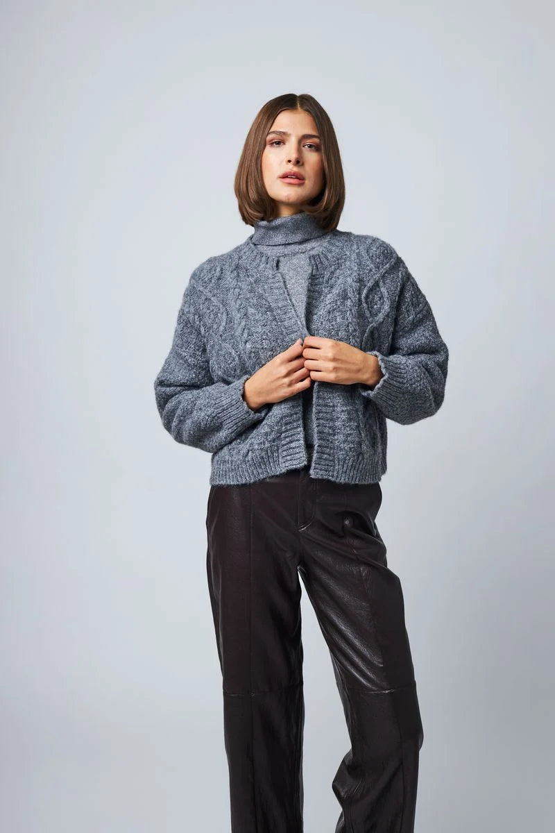 LINE Knitwear - Amabella - Rocky Slate