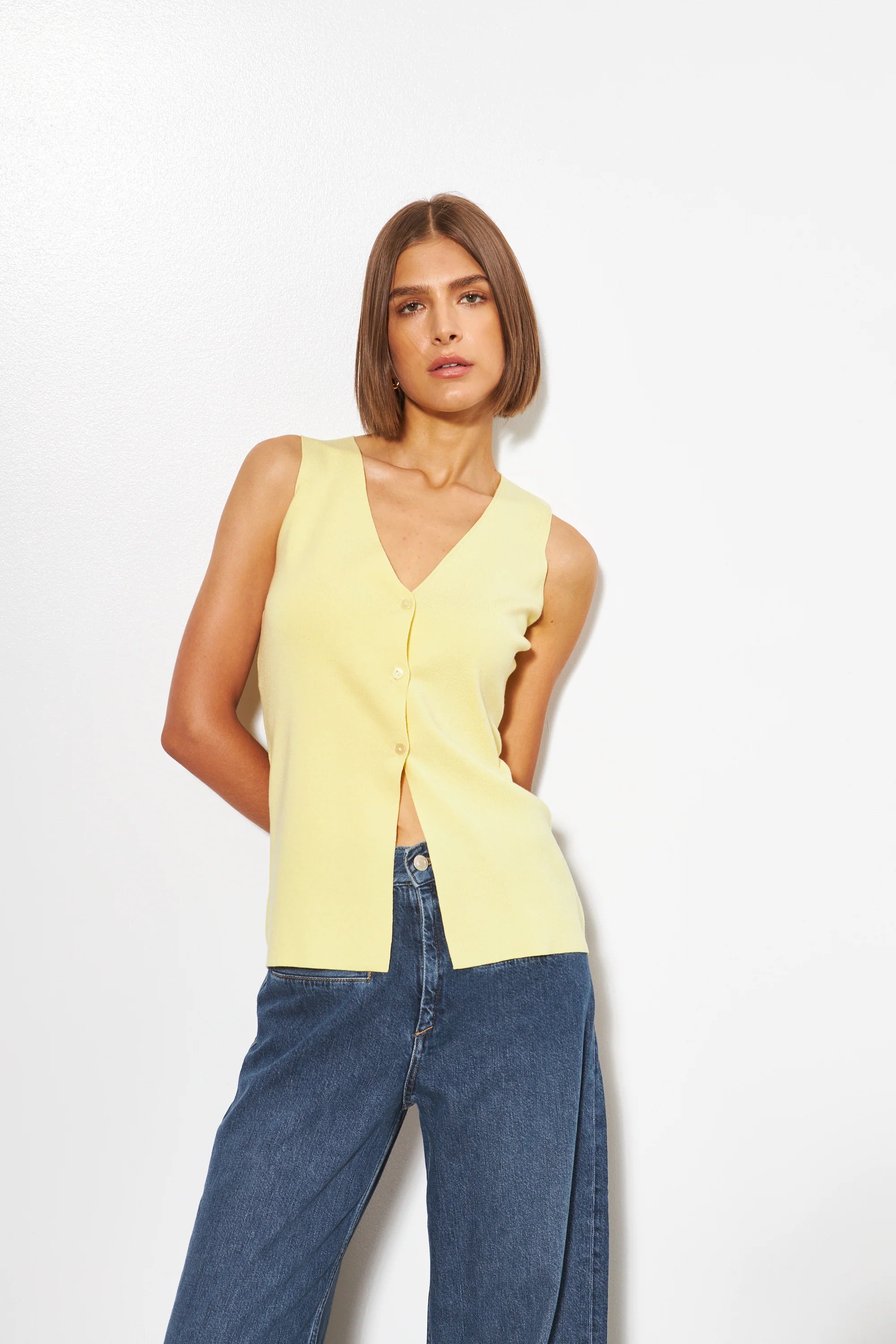 LINE Knitwear - Daphne - Knit Vest