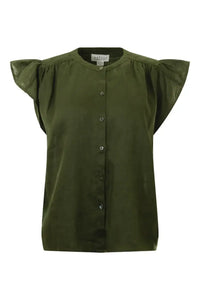 Velvet - Janey - Woven Linen Top