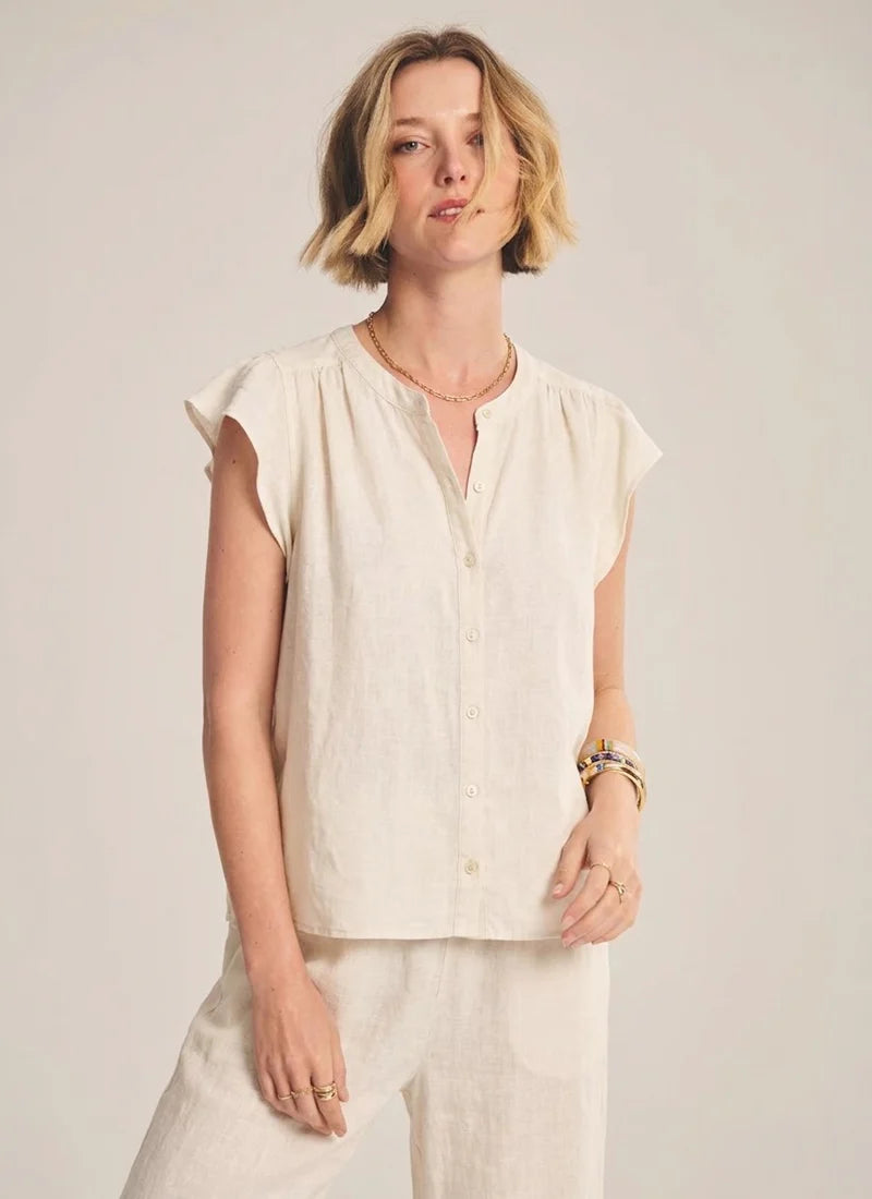 Velvet - Janey - Woven Linen Top