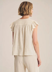 Velvet - Janey - Woven Linen Top