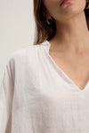 Velvet - Raye - Woven Linen Top
